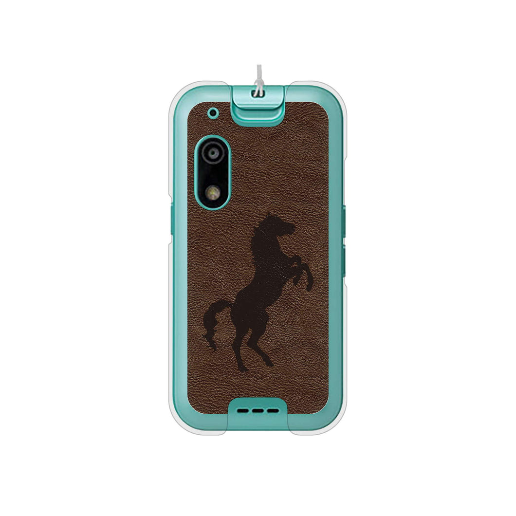 キッズフォン3 A201ZT SoftBank 高画質仕上げ 背面印刷 ハードケースレザー風