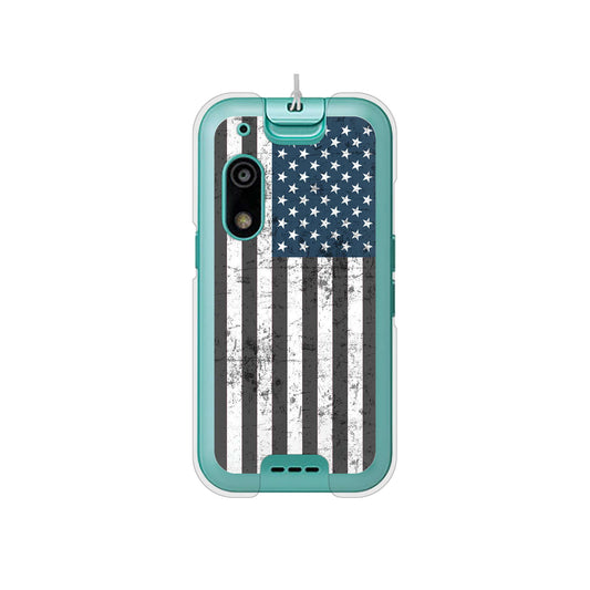 キッズフォン3 A201ZT SoftBank 高画質仕上げ 背面印刷 ハードケース 【EK864 アメリカンフラッグビンテージ】