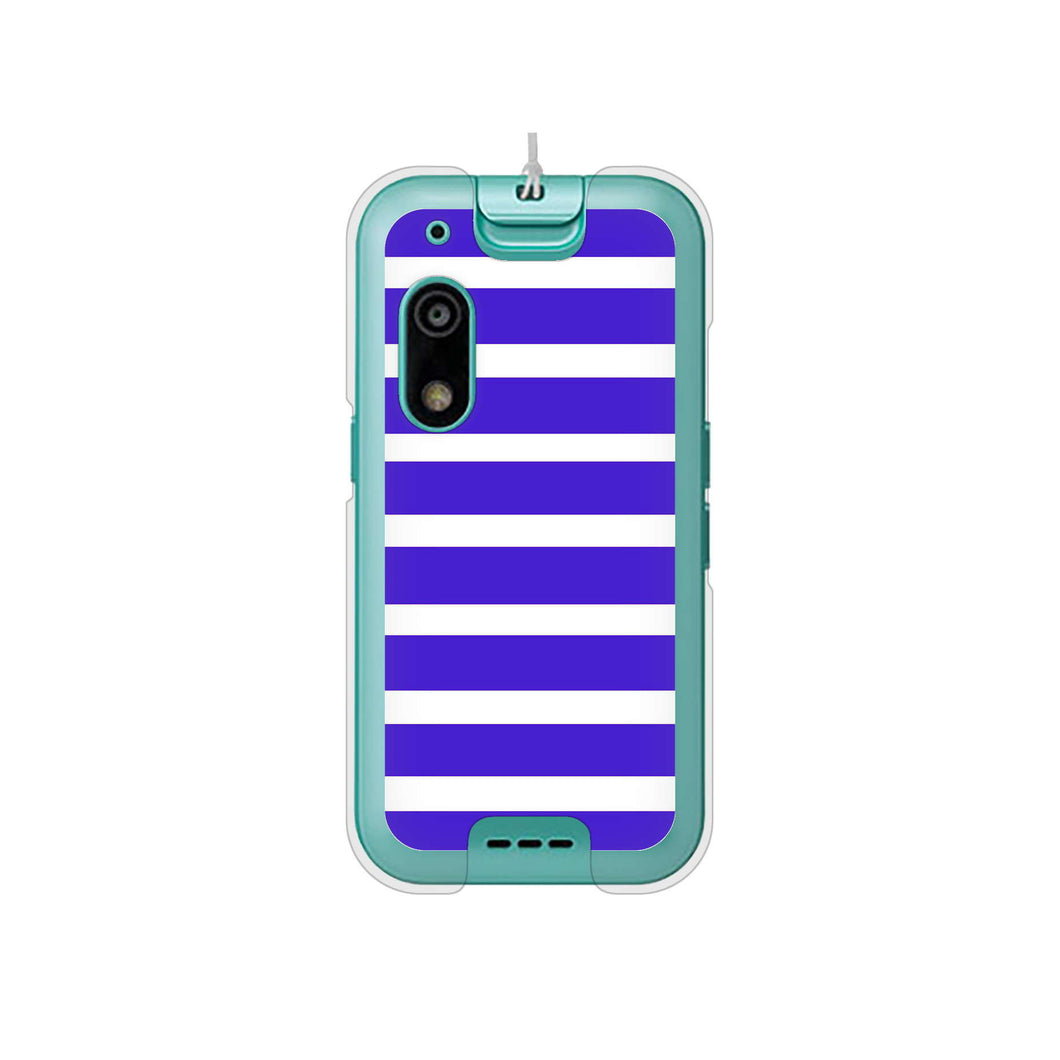 キッズフォン3 A201ZT SoftBank 高画質仕上げ 背面印刷 ハードケースシンプルボーダー