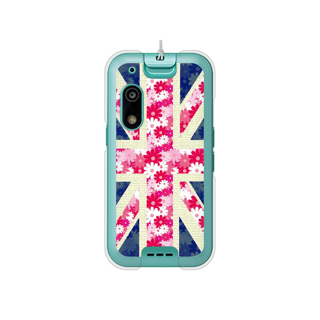 キッズフォン3 A201ZT SoftBank 高画質仕上げ 背面印刷 ハードケースユニオンジャック