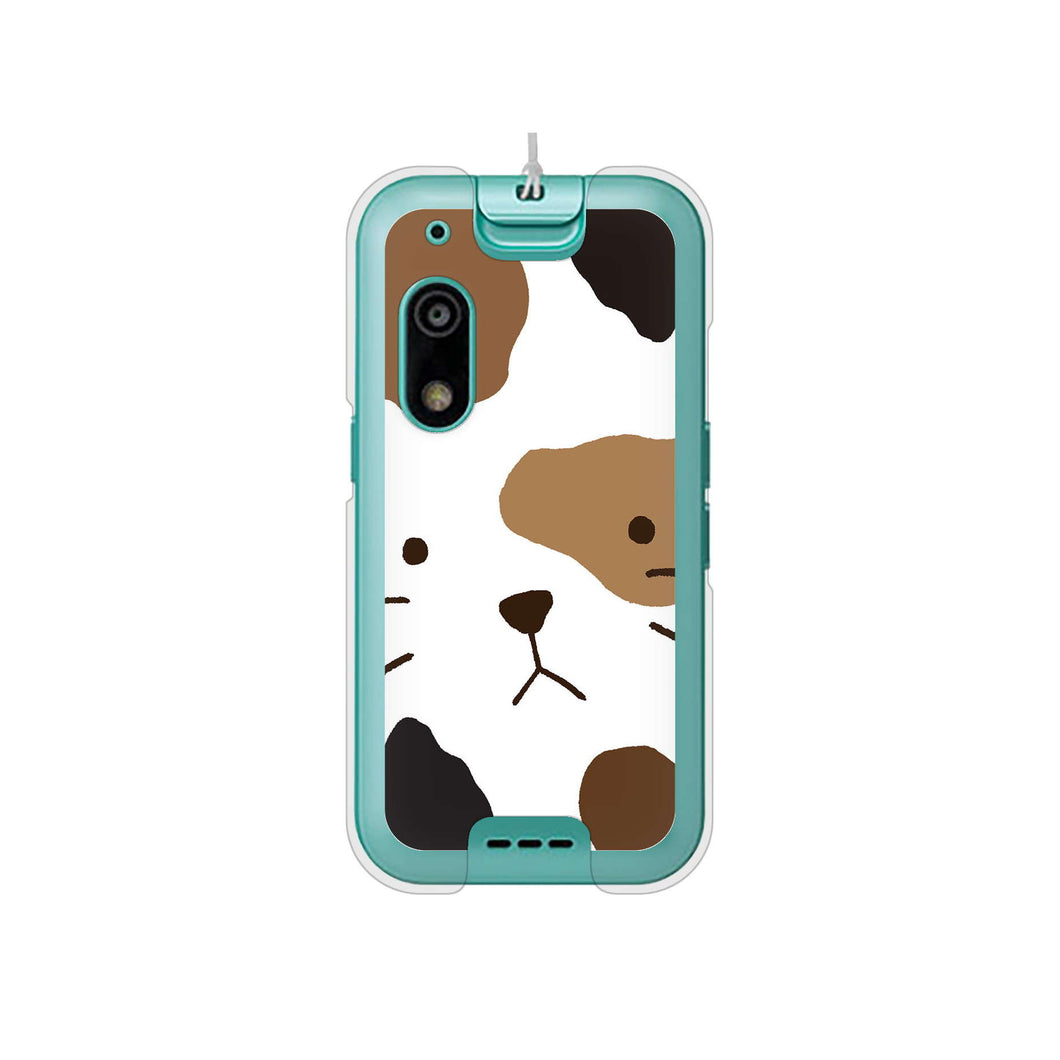 キッズフォン3 A201ZT SoftBank 高画質仕上げ 背面印刷 ハードケース 【IA801 みけ】