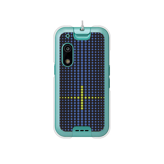 キッズフォン3 A201ZT SoftBank 高画質仕上げ 背面印刷 ハードケース 【IB907 グラデーションドット】