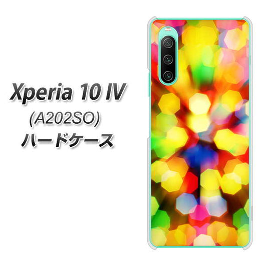 Xperia 10 IV A202SO SoftBank 高画質仕上げ 背面印刷 ハードケース【VA874 未来へのワープ】
