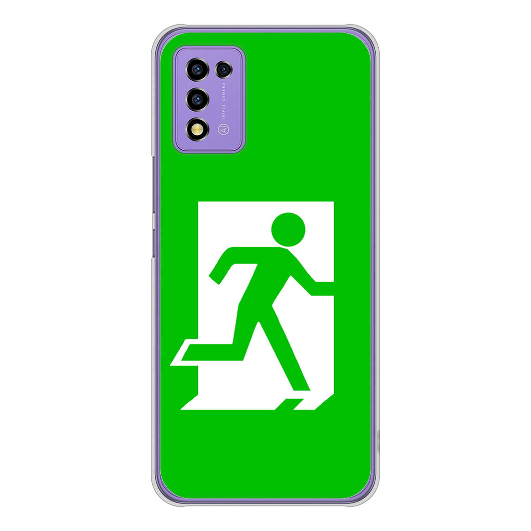 Libero 5G III A202ZT Y!mobile 高画質仕上げ 背面印刷 ハードケース 【163 非常口】