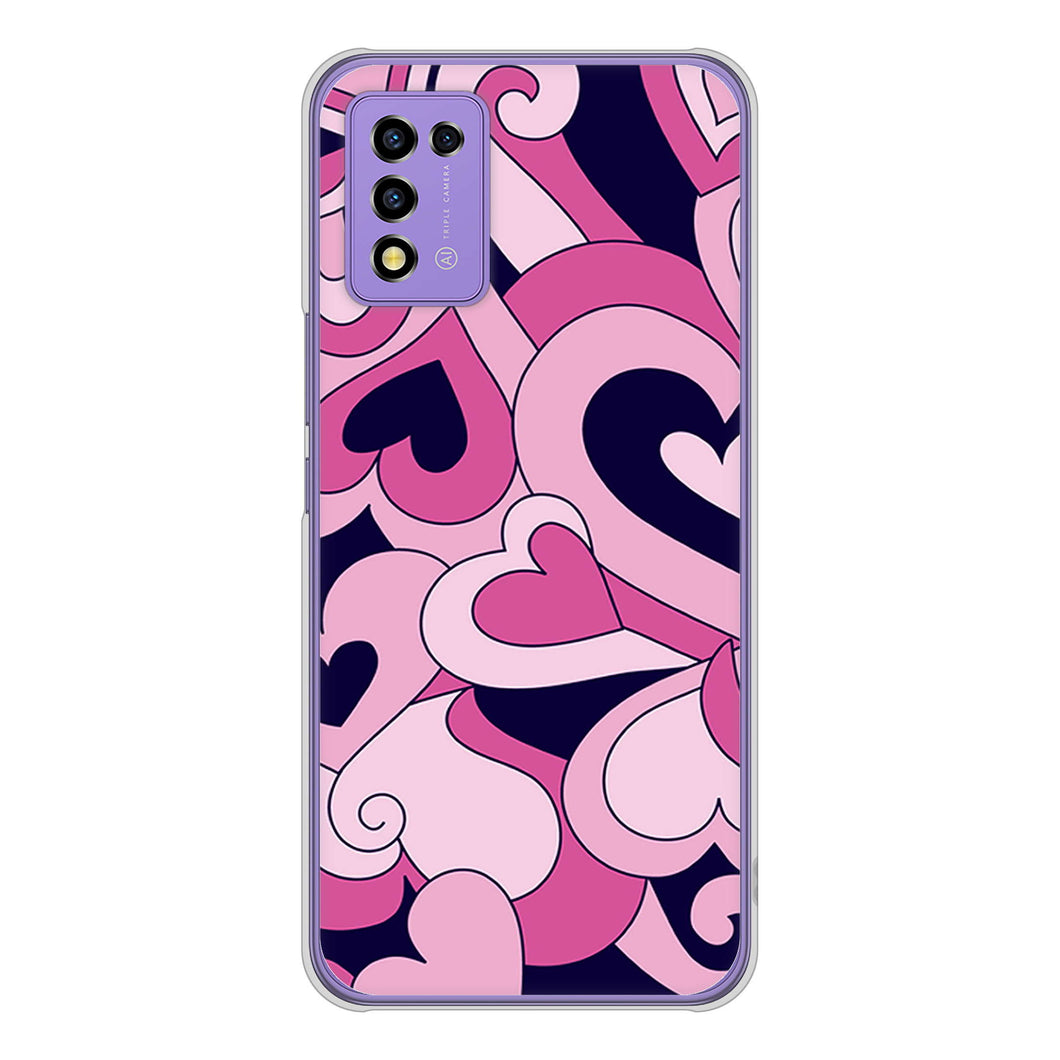 Libero 5G III A202ZT Y!mobile 高画質仕上げ 背面印刷 ハードケース プリティハート