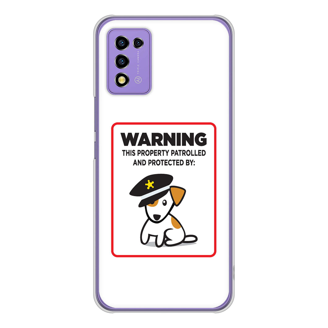 Libero 5G III A202ZT Y!mobile 高画質仕上げ 背面印刷 ハードケース 【374 猛犬注意】