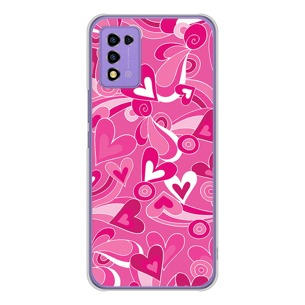 Libero 5G III A202ZT Y!mobile 高画質仕上げ 背面印刷 ハードケース プリティハート