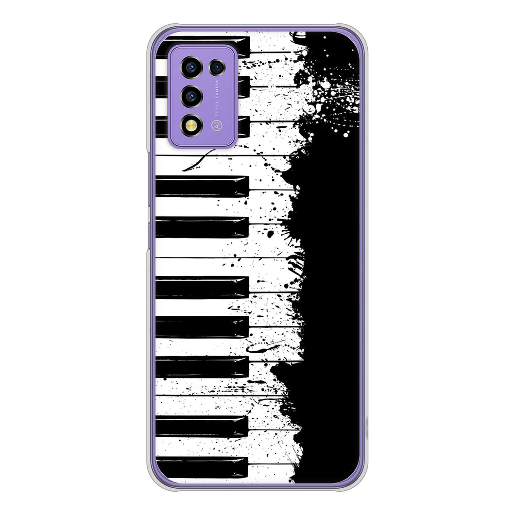 Libero 5G III A202ZT Y!mobile 高画質仕上げ 背面印刷 ハードケース ピアノ