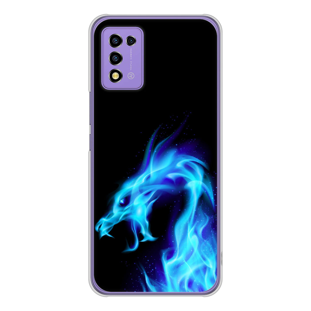 Libero 5G III A202ZT Y!mobile 高画質仕上げ 背面印刷 ハードケース ドラゴン