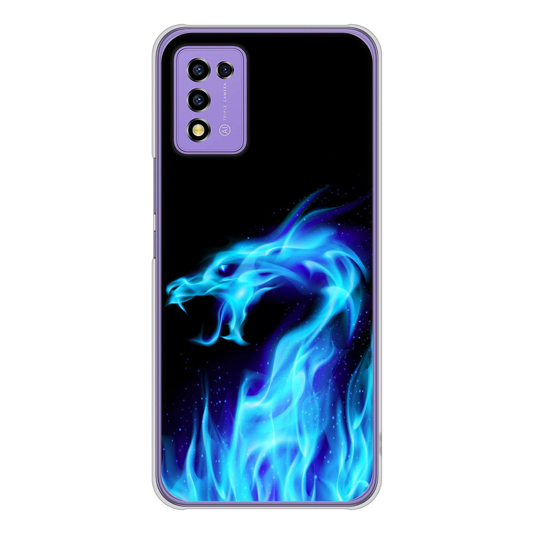 Libero 5G III A202ZT Y!mobile 高画質仕上げ 背面印刷 ハードケース ドラゴン