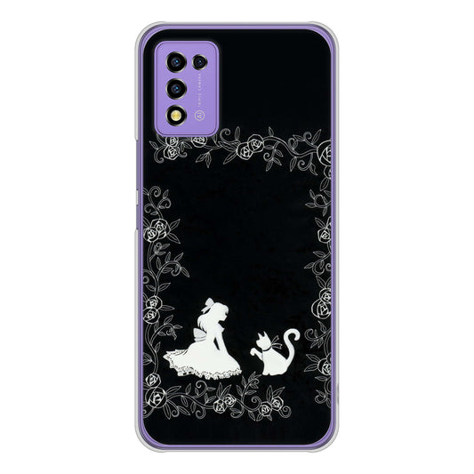 Libero 5G III A202ZT Y!mobile 高画質仕上げ 背面印刷 ハードケース お姫様とネコ