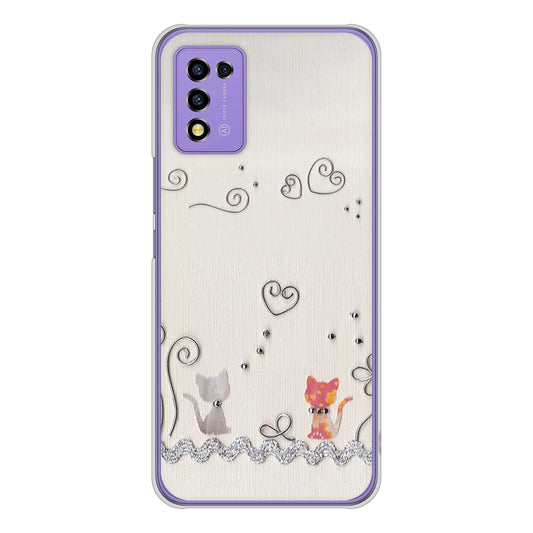 Libero 5G III A202ZT Y!mobile 高画質仕上げ 背面印刷 ハードケース クラフト写真ネコ