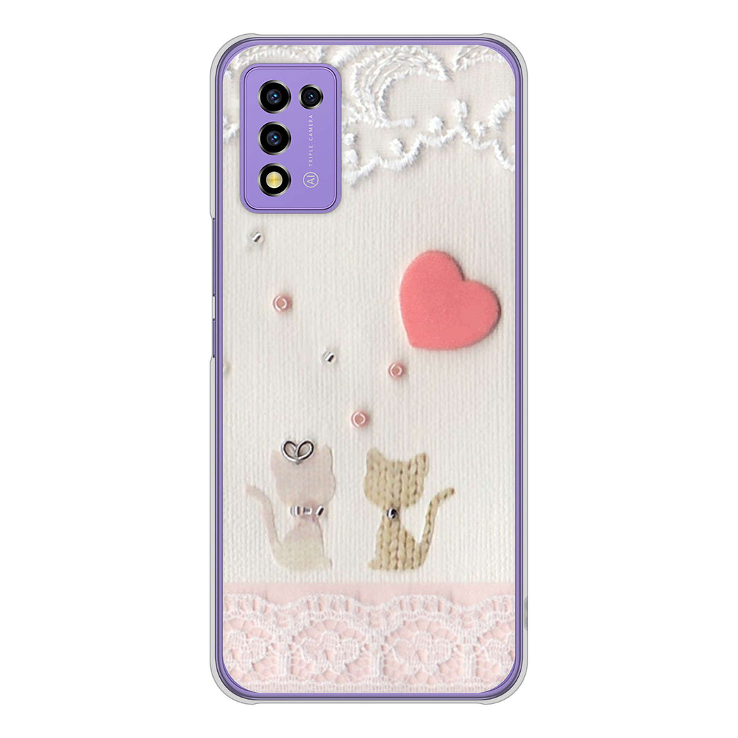 Libero 5G III A202ZT Y!mobile 高画質仕上げ 背面印刷 ハードケース クラフト写真ネコ