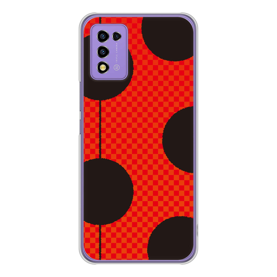 Libero 5G III A202ZT Y!mobile 高画質仕上げ 背面印刷 ハードケース 【IB906 てんとうむしのシンプル】