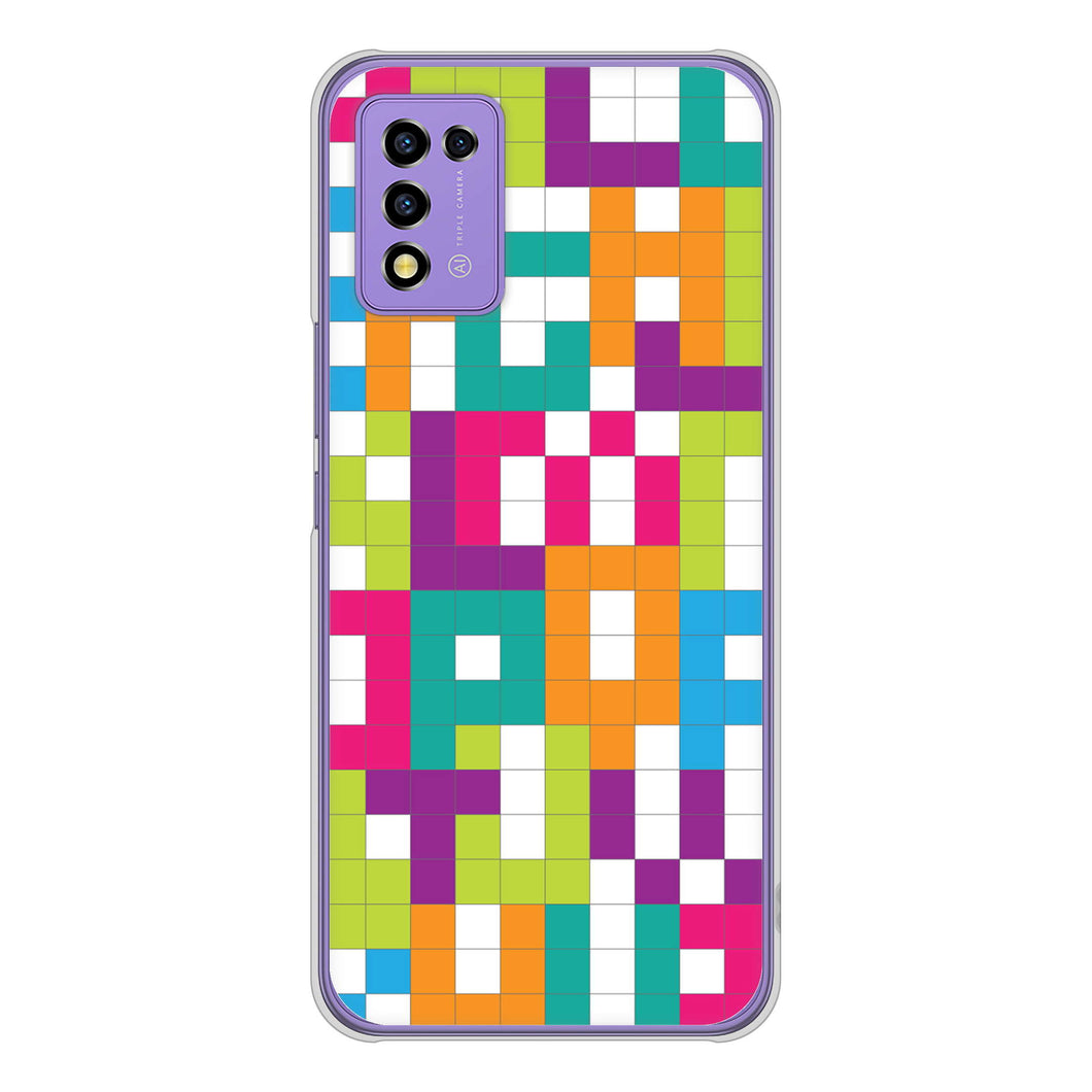 Libero 5G III A202ZT Y!mobile 高画質仕上げ 背面印刷 ハードケース 【IB916 ブロックアルファベット】