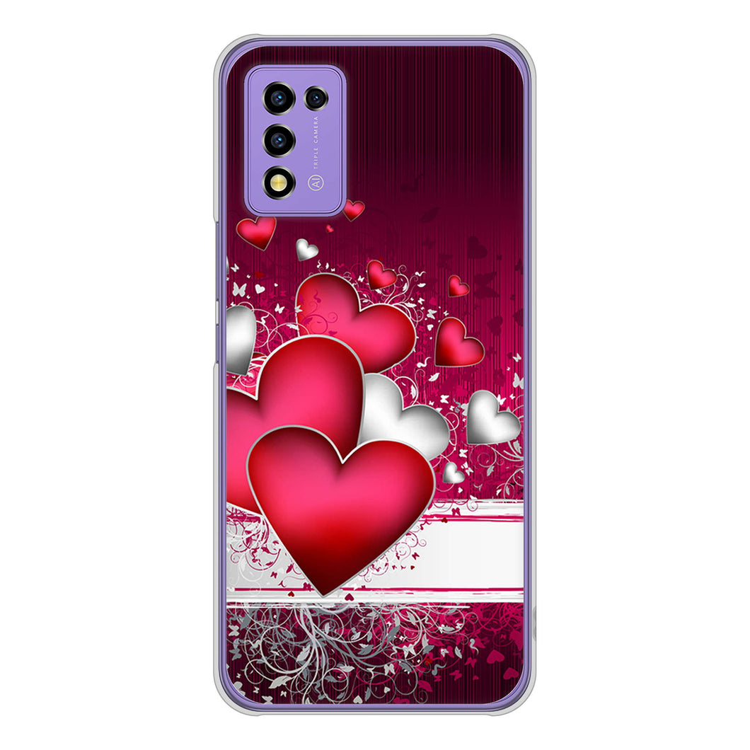 Libero 5G III A202ZT Y!mobile 高画質仕上げ 背面印刷 ハードケース 【VA835 ハートの息吹】