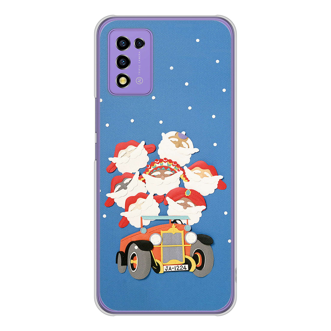 Libero 5G III A202ZT Y!mobile 高画質仕上げ 背面印刷 ハードケース クリスマス