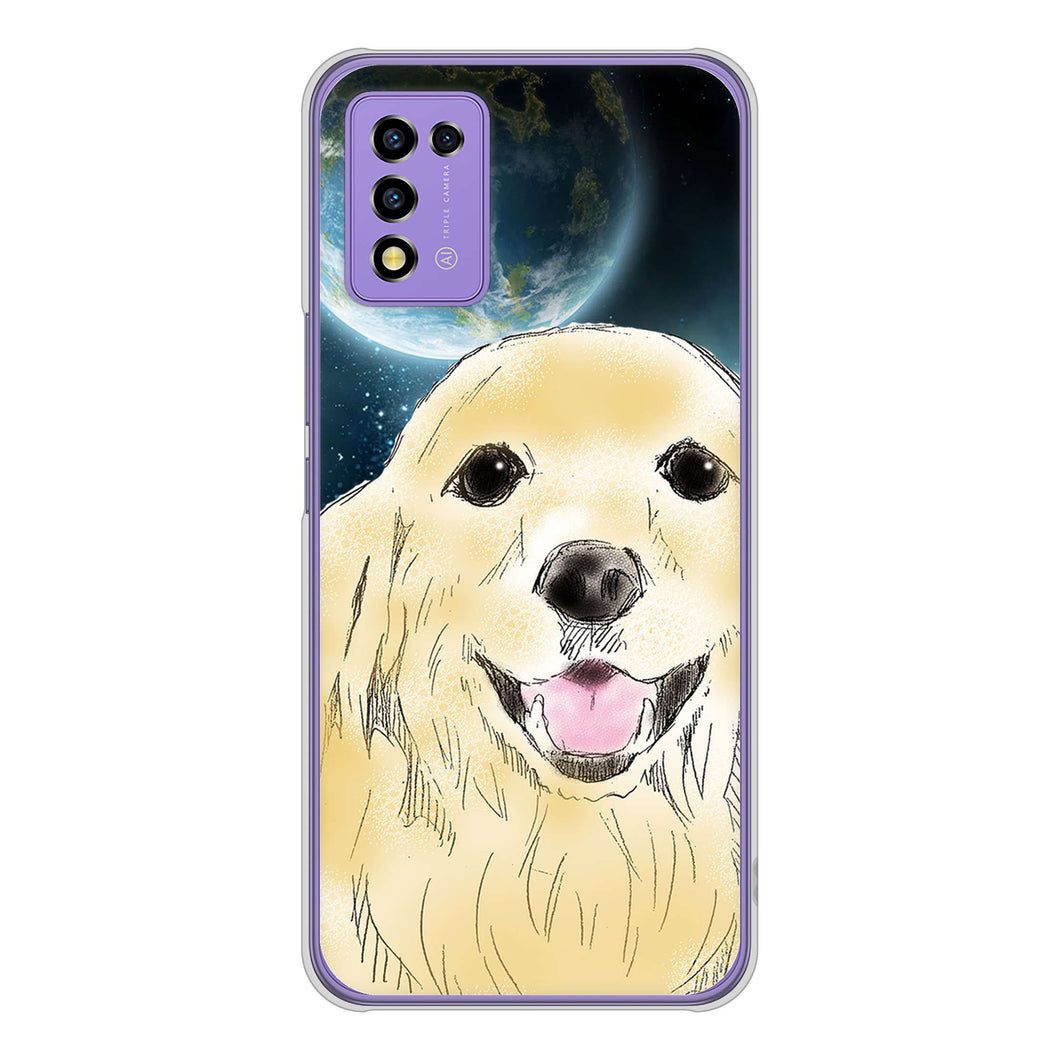 Libero 5G III A202ZT Y!mobile 高画質仕上げ 背面印刷 ハードケース ゴールデンレトリバー