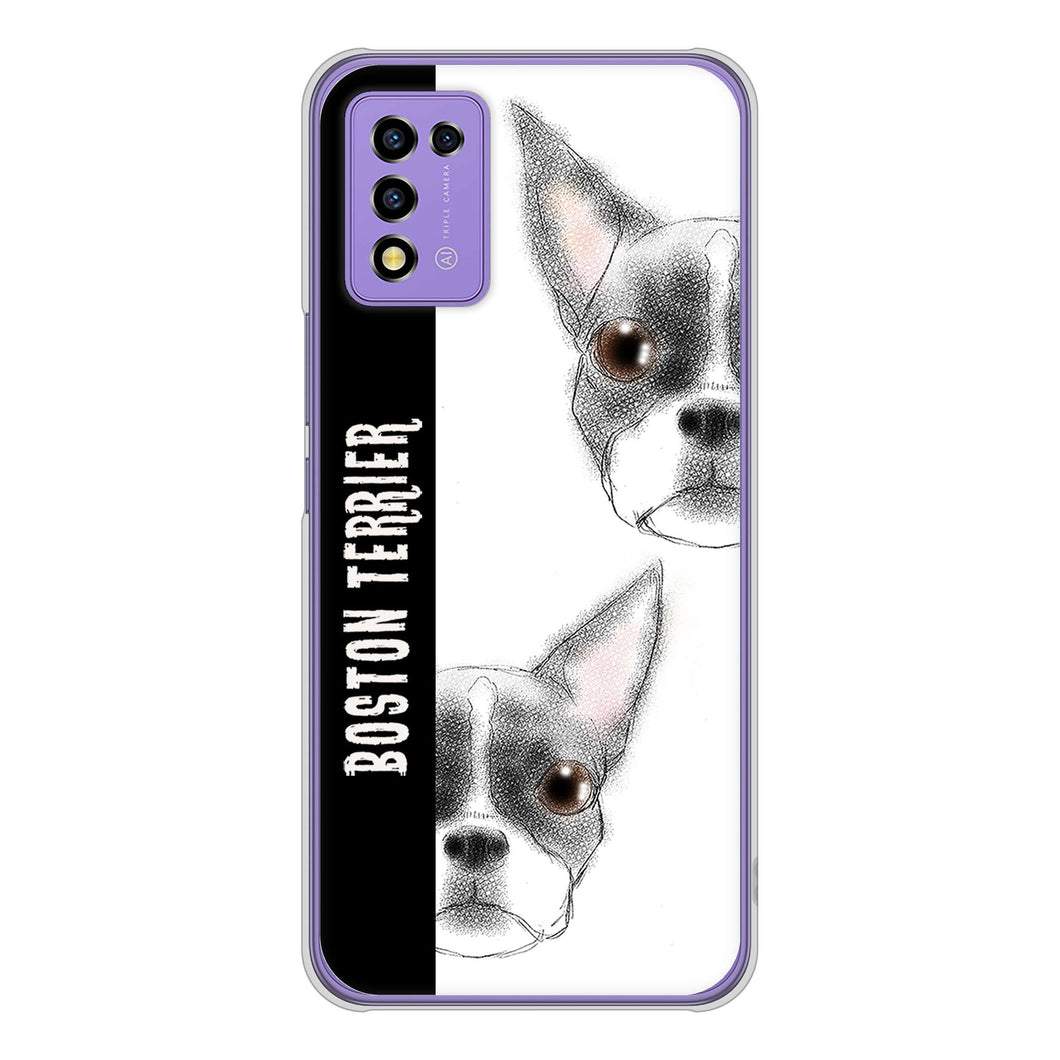 Libero 5G III A202ZT Y!mobile 高画質仕上げ 背面印刷 ハードケース ボストンテリア