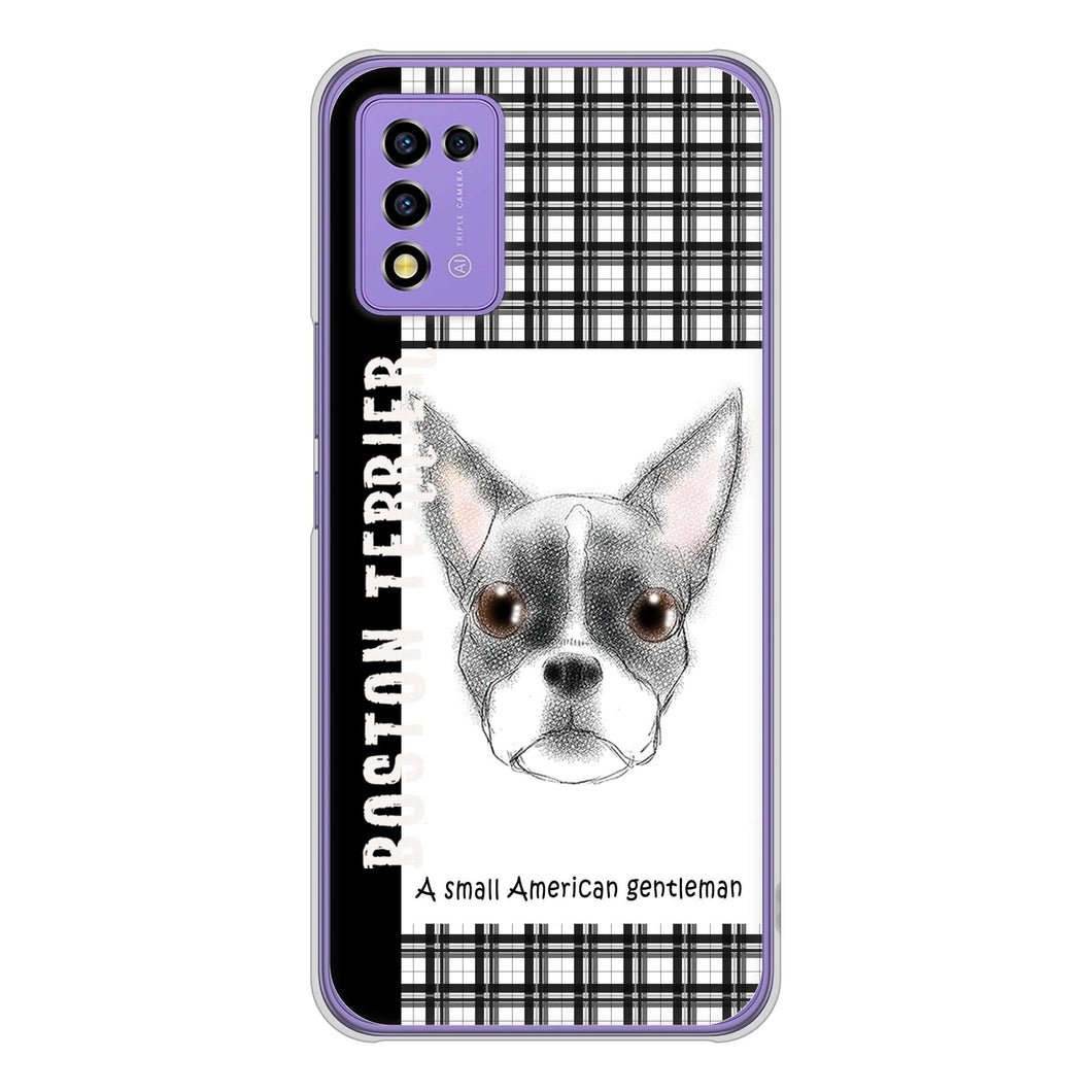 Libero 5G III A202ZT Y!mobile 高画質仕上げ 背面印刷 ハードケース ボストンテリア