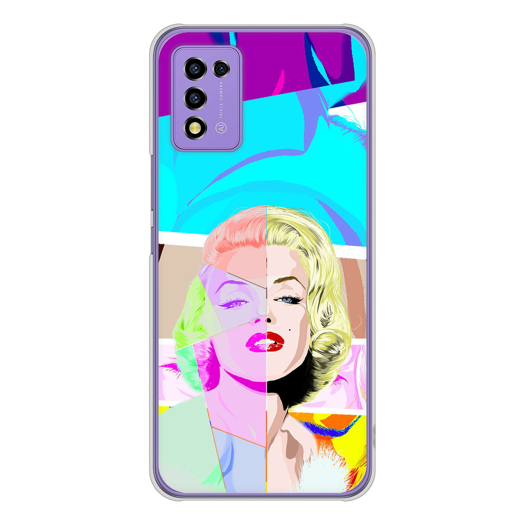 Libero 5G III A202ZT Y!mobile 高画質仕上げ 背面印刷 ハードケース マリリンモンローデザイン