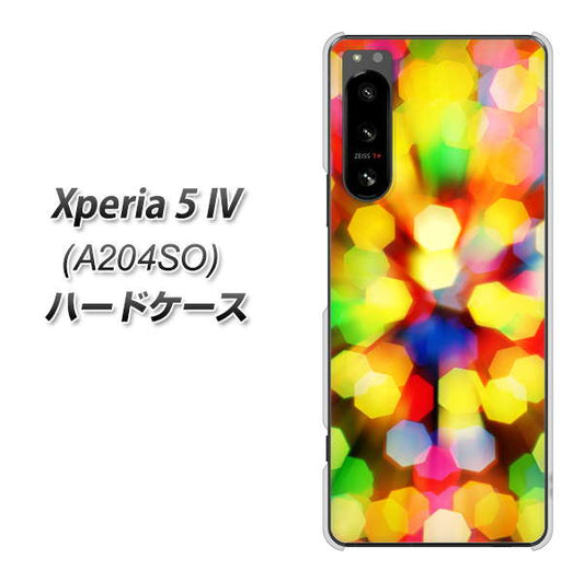 Xperia 5 IV A204SO SoftBank 高画質仕上げ 背面印刷 ハードケース【VA874 未来へのワープ】