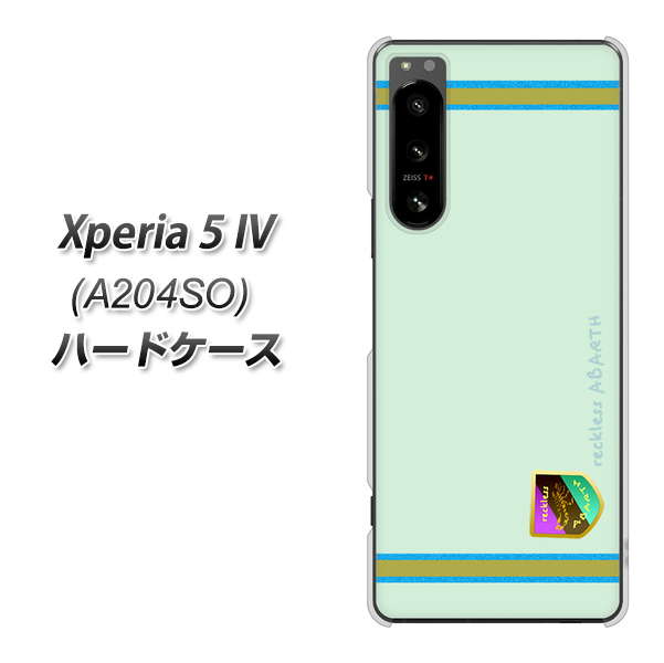 Xperia 5 IV A204SO SoftBank 高画質仕上げ 背面印刷 ハードケース【YC938 アバルト09】