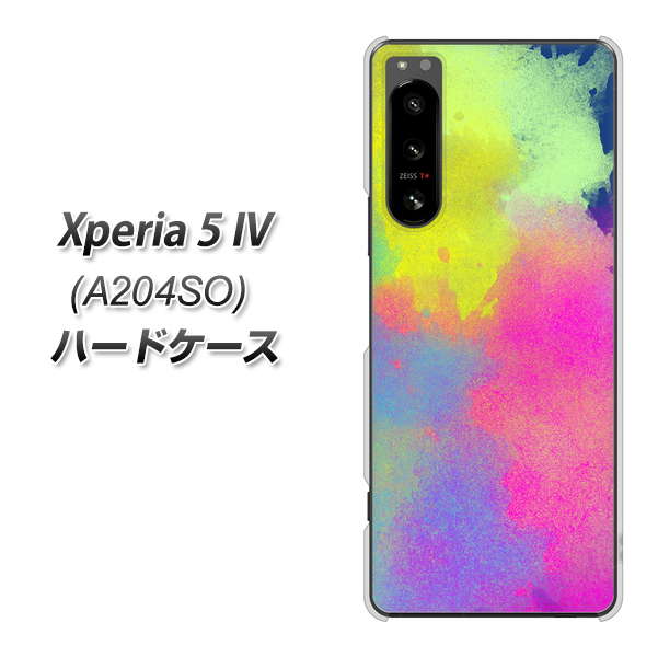 Xperia 5 IV A204SO SoftBank 高画質仕上げ 背面印刷 ハードケース【YJ294 デザイン色彩】