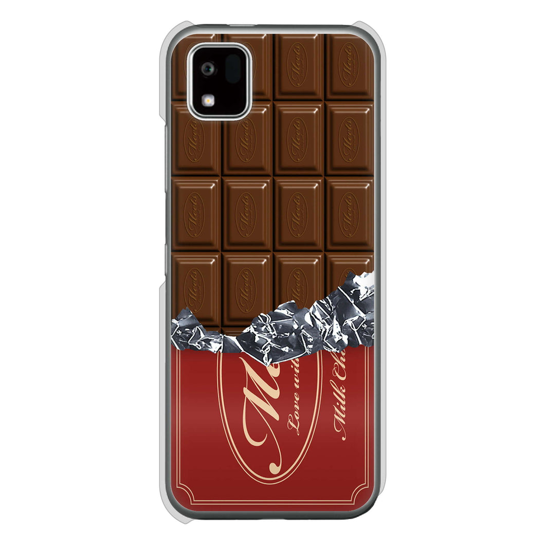 かんたんスマホ3 A205KC Y!mobile 高画質仕上げ 背面印刷 ハードケース板チョコ