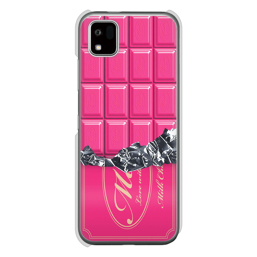 かんたんスマホ3 A205KC Y!mobile 高画質仕上げ 背面印刷 ハードケース板チョコ