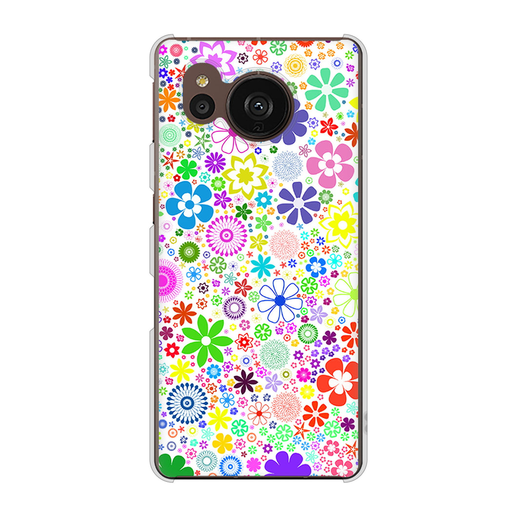 AQUOS sense7 plus A208SH SoftBank 高画質仕上げ 背面印刷 ハードケース リバティプリント