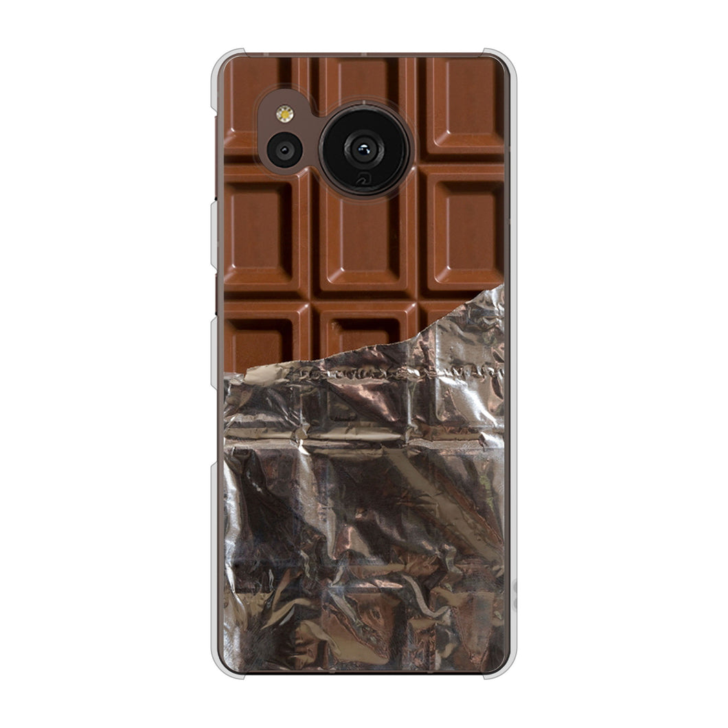 AQUOS sense7 plus A208SH SoftBank 高画質仕上げ 背面印刷 ハードケース 板チョコ