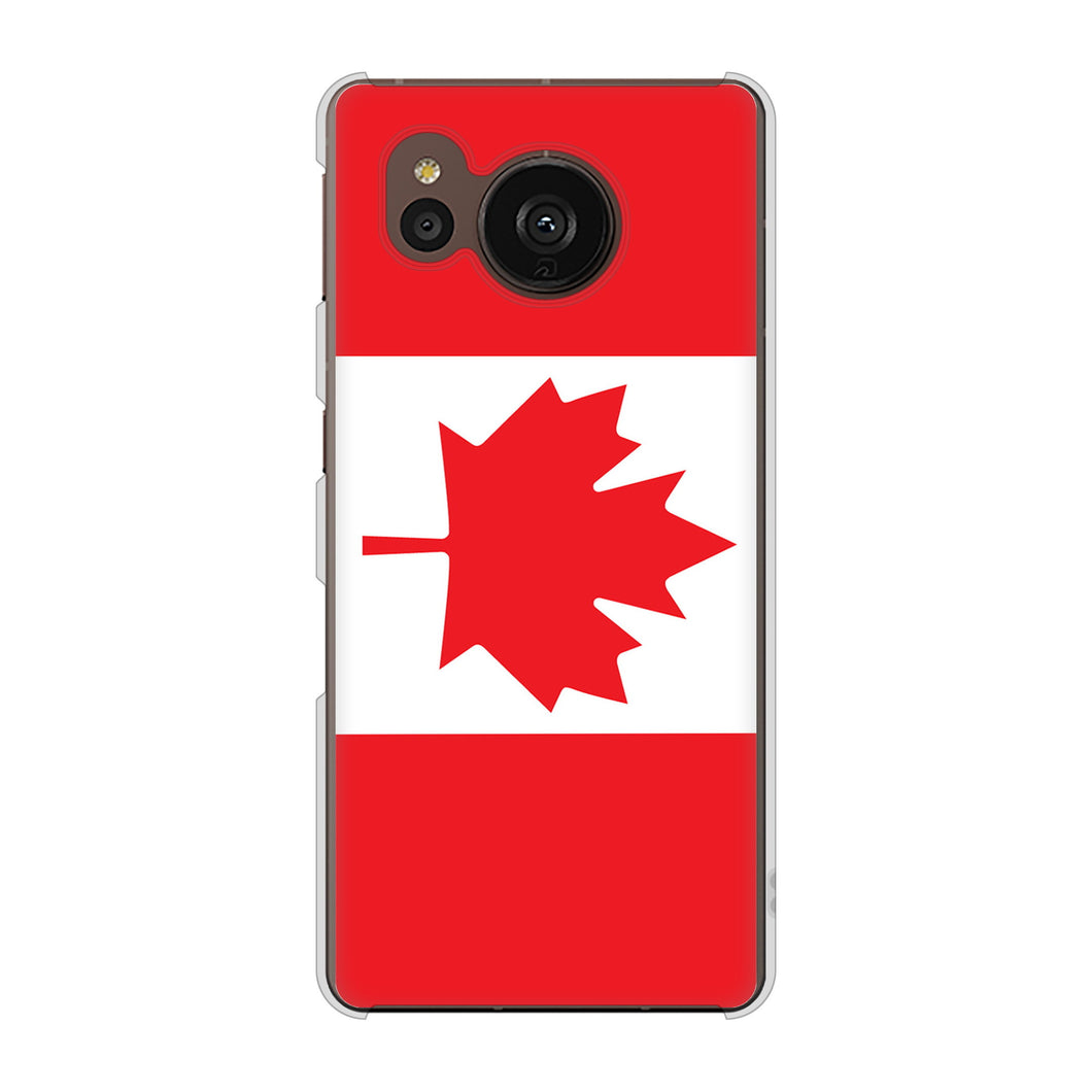 AQUOS sense7 plus A208SH SoftBank 高画質仕上げ 背面印刷 ハードケース 国旗