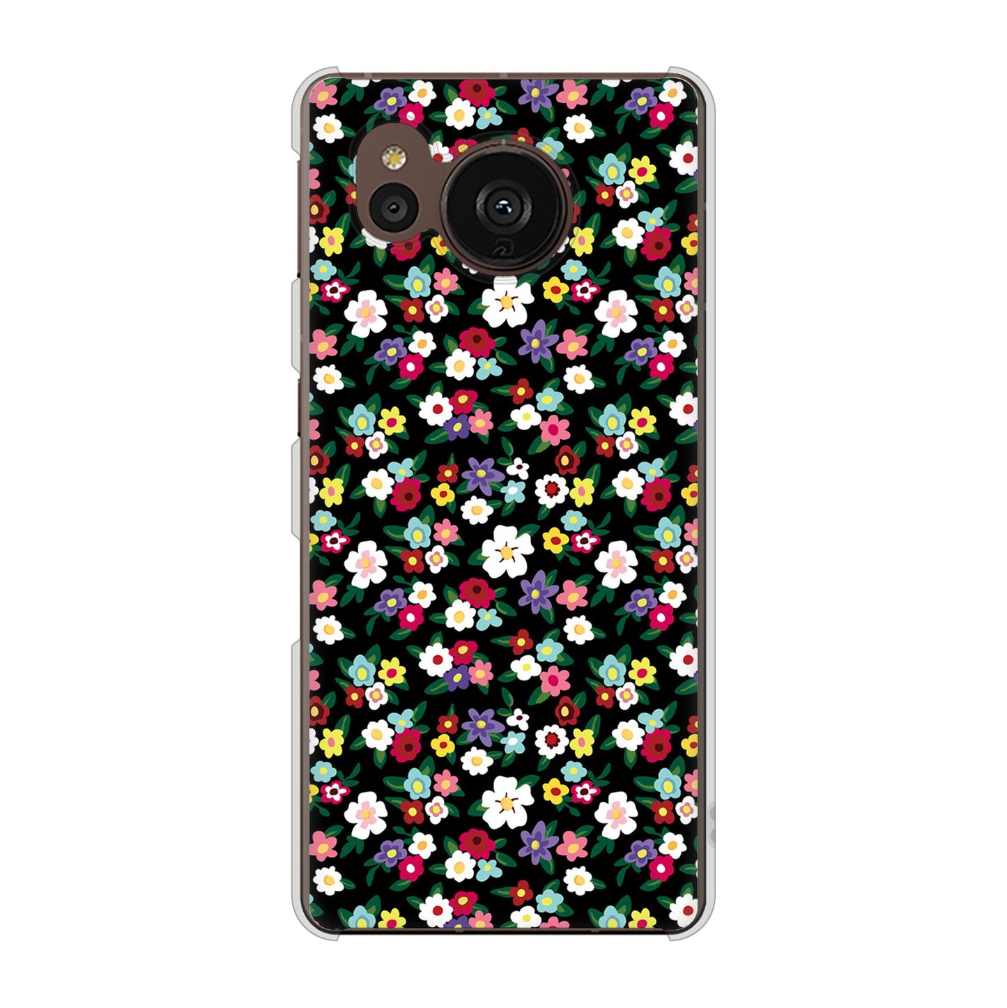 AQUOS sense7 plus A208SH SoftBank 高画質仕上げ 背面印刷 ハードケース リバティプリント