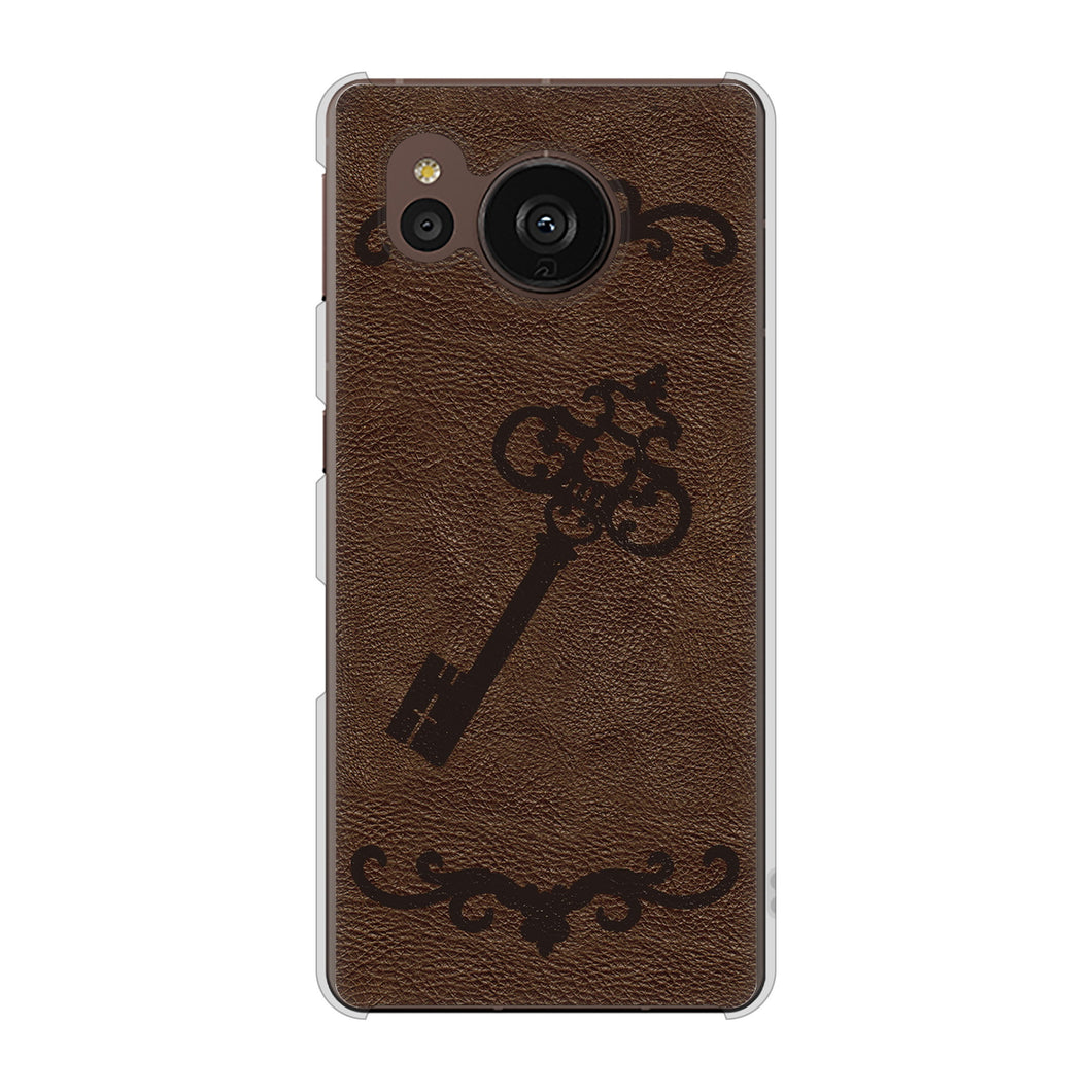 AQUOS sense7 plus A208SH SoftBank 高画質仕上げ 背面印刷 ハードケース レザー風