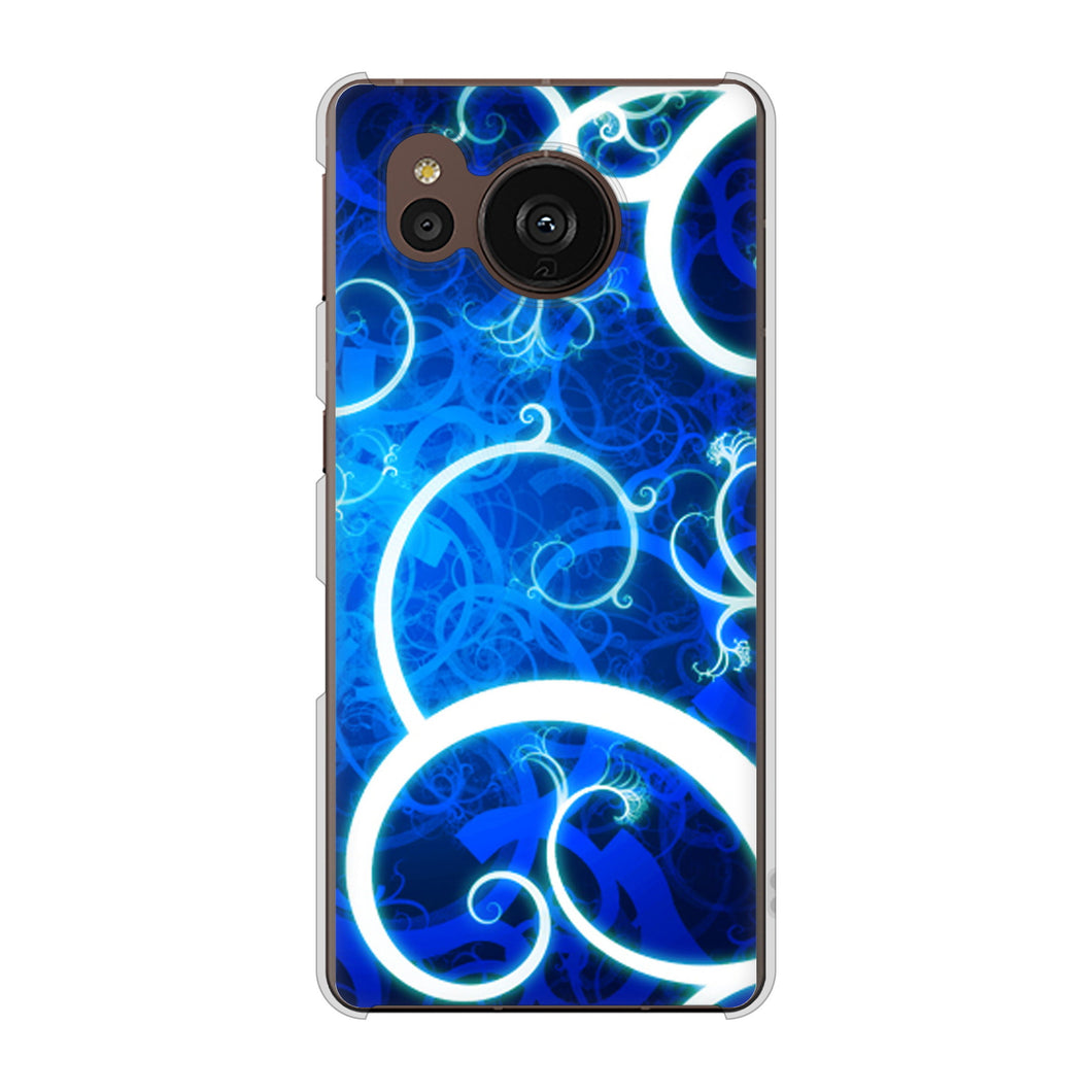AQUOS sense7 plus A208SH SoftBank 高画質仕上げ 背面印刷 ハードケース 【EK850 神秘の草】