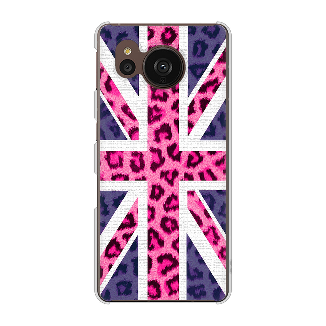 AQUOS sense7 plus A208SH SoftBank 高画質仕上げ 背面印刷 ハードケース ユニオンジャック