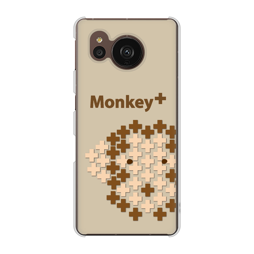 AQUOS sense7 plus A208SH SoftBank 高画質仕上げ 背面印刷 ハードケース animal+