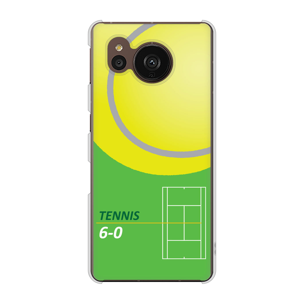 AQUOS sense7 plus A208SH SoftBank 高画質仕上げ 背面印刷 ハードケース 【IB920 TENNIS】
