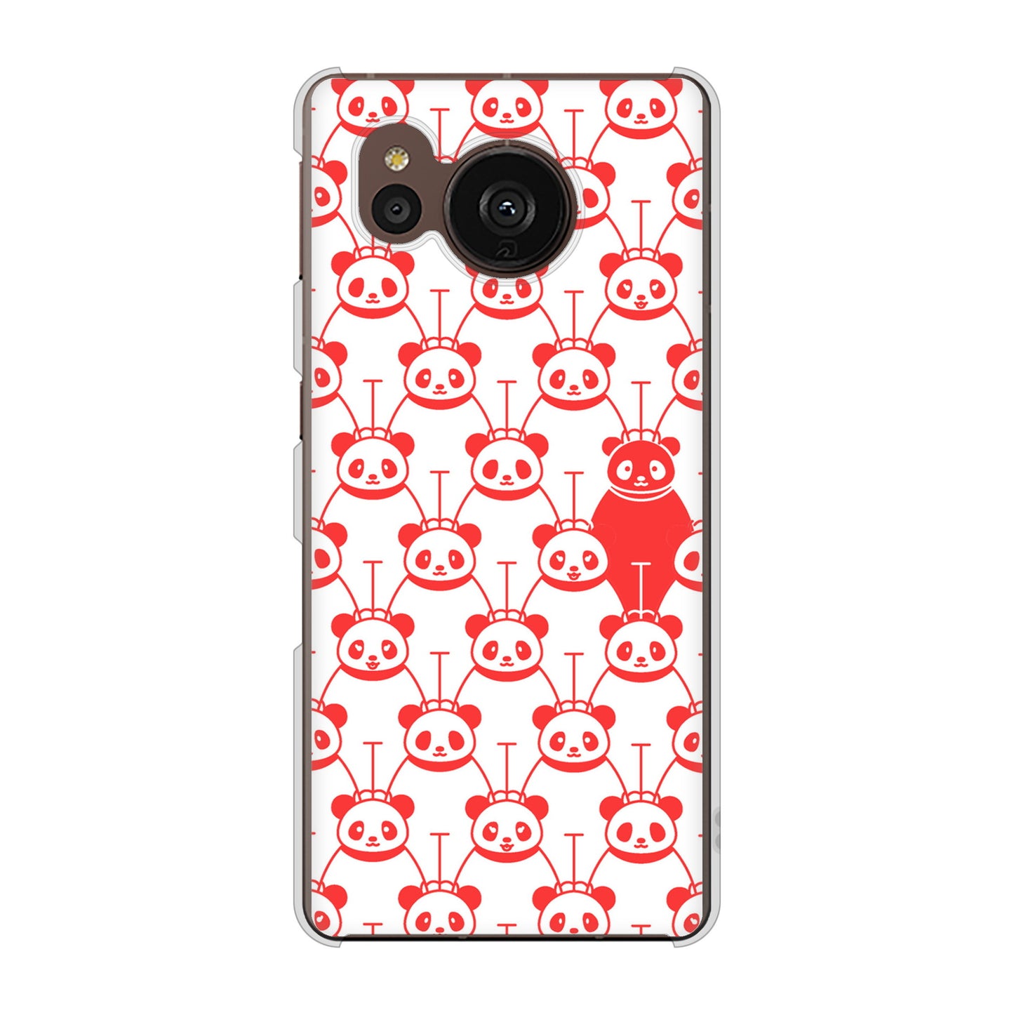 AQUOS sense7 plus A208SH SoftBank 高画質仕上げ 背面印刷 ハードケース パターンアニマル
