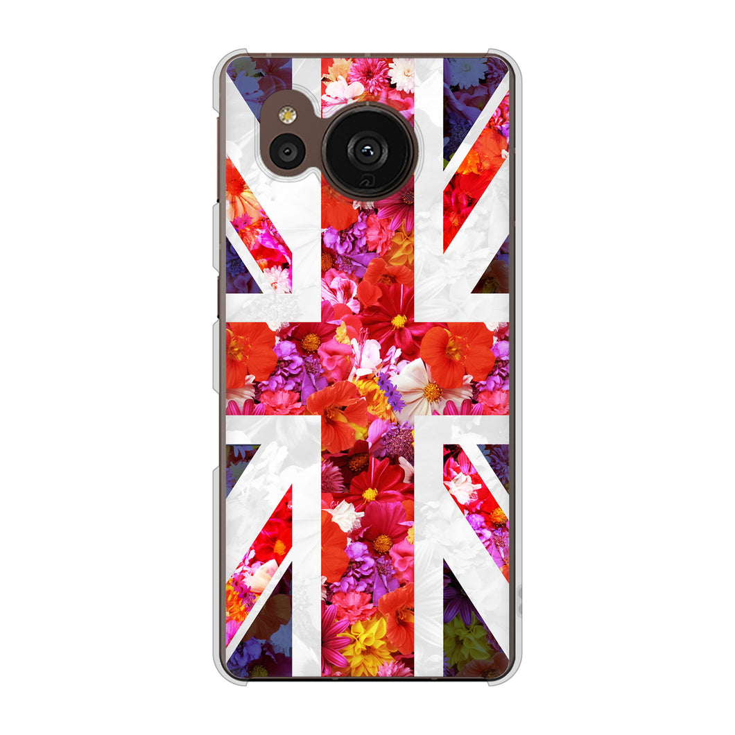 AQUOS sense7 plus A208SH SoftBank 高画質仕上げ 背面印刷 ハードケース ユニオンジャック