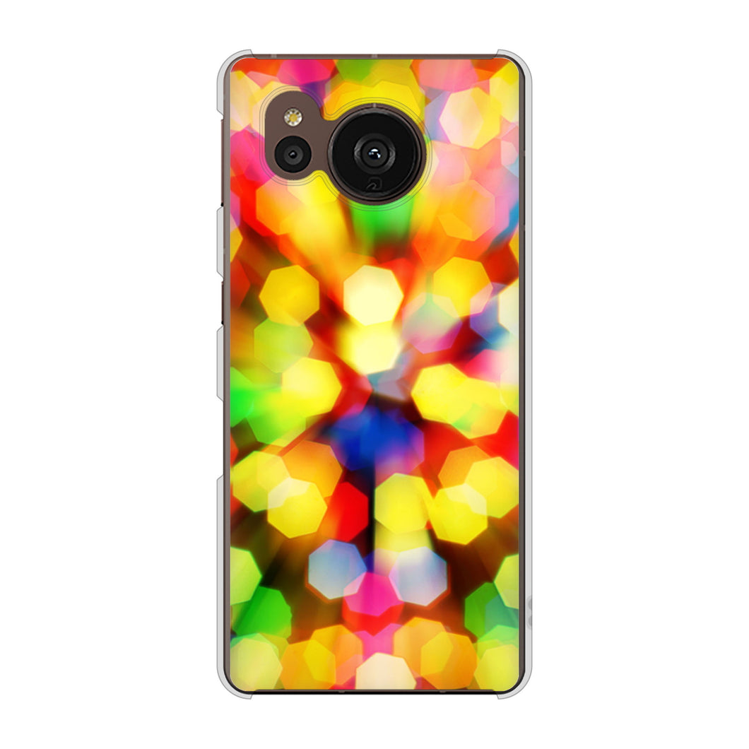 AQUOS sense7 plus A208SH SoftBank 高画質仕上げ 背面印刷 ハードケース 【VA874 未来へのワープ】