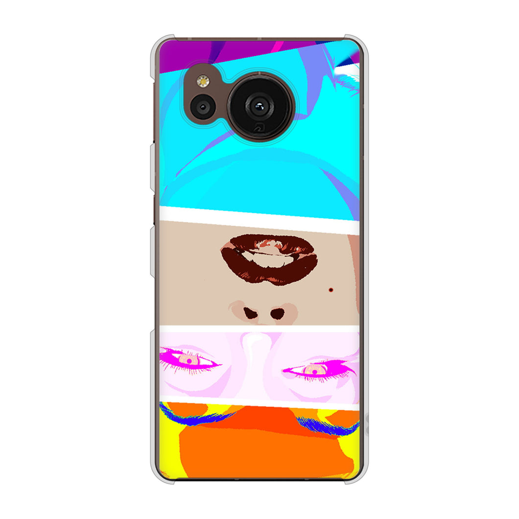 AQUOS sense7 plus A208SH SoftBank 高画質仕上げ 背面印刷 ハードケース マリリンモンローデザイン