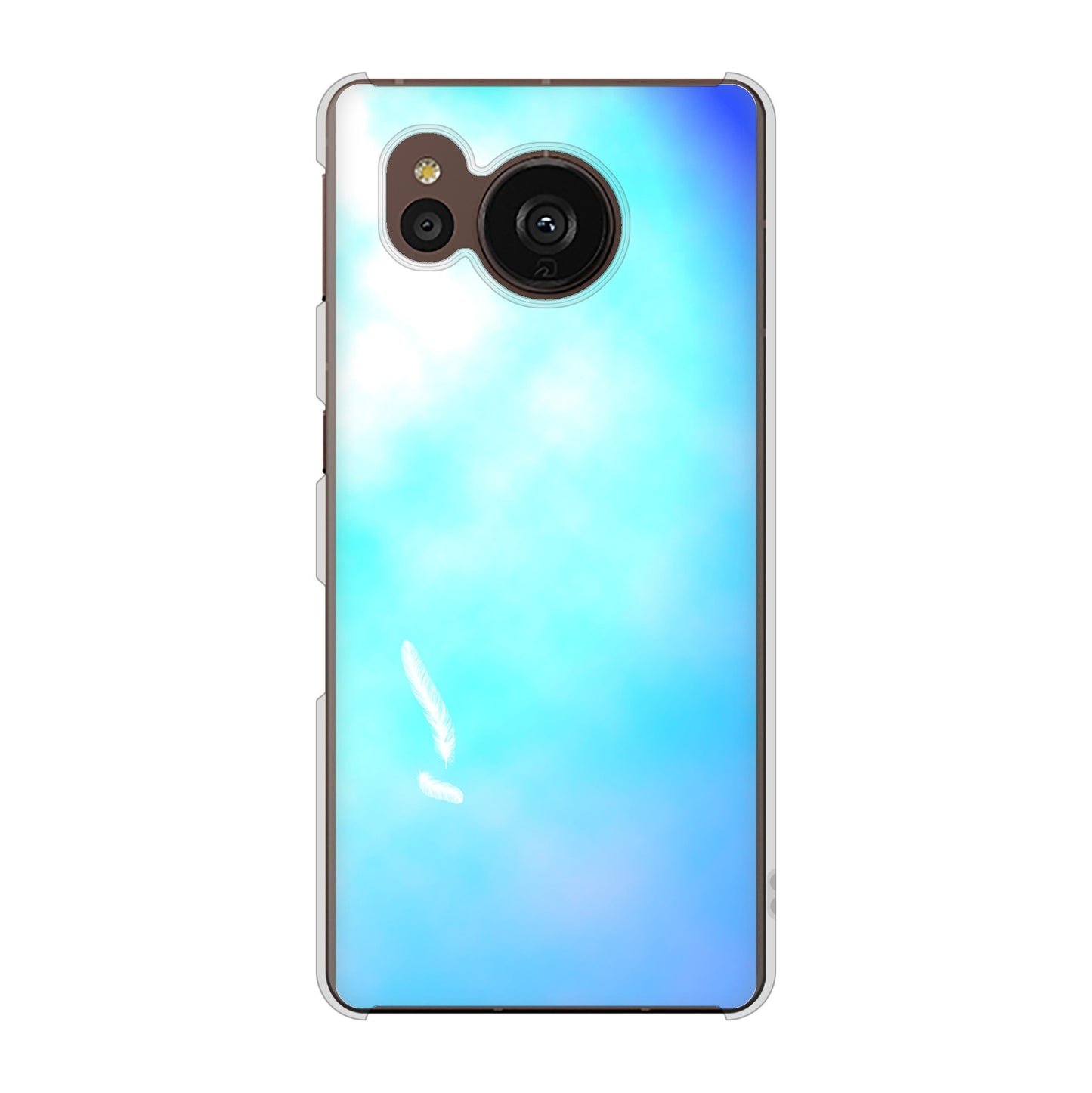 AQUOS sense7 plus A208SH SoftBank 高画質仕上げ 背面印刷 ハードケース パステルアート