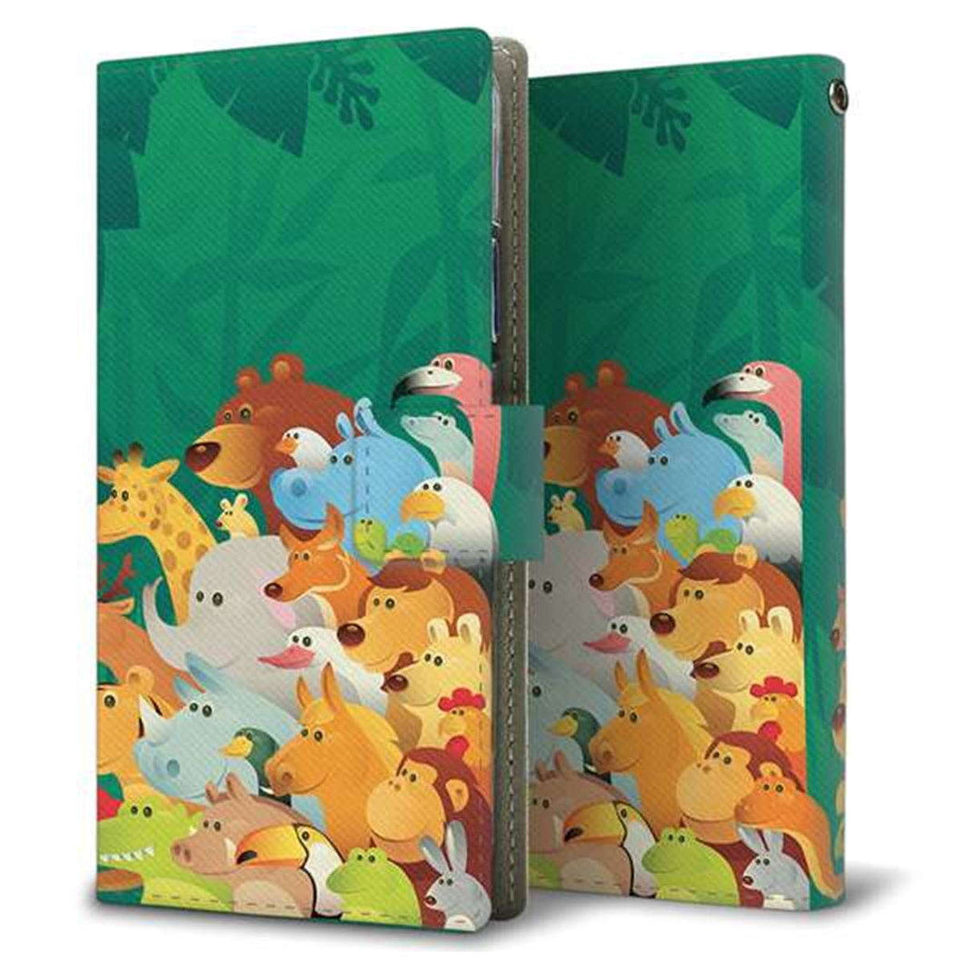 HUAWEI(ファーウェイ) P40 lite E ART-L29N 画質仕上げ プリント手帳型ケース(薄型スリム)【370 全員集合】