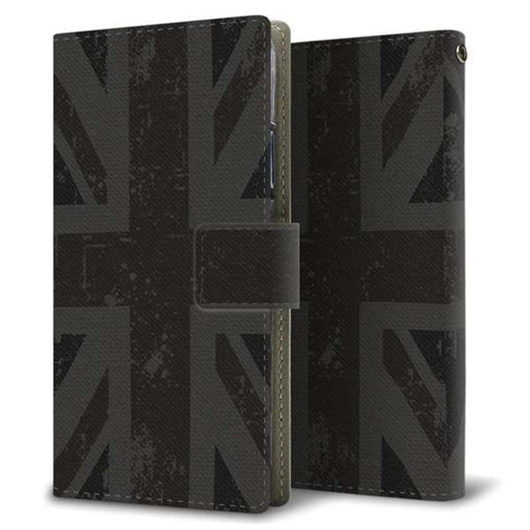 docomo ギャラクシーS7エッジ SC-02H 画質仕上げ プリント手帳型ケース(薄型スリム)【505 ユニオンジャック ダーク】