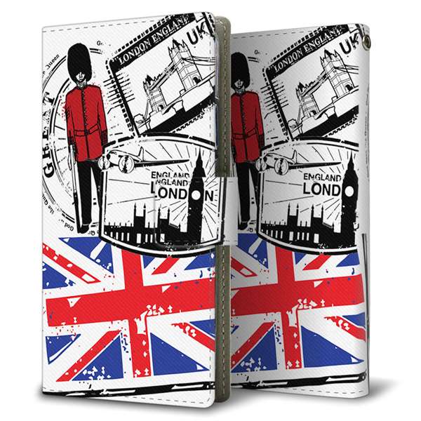 SoftBank アクオス Xx2 mini 503SH 高画質仕上げ プリント手帳型ケース(薄型スリム)【574 LONDON】