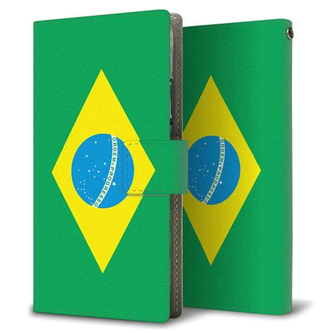 アクオス センス3 ライト SH-RM12 画質仕上げ プリント手帳型ケース(薄型スリム)【664 ブラジル】