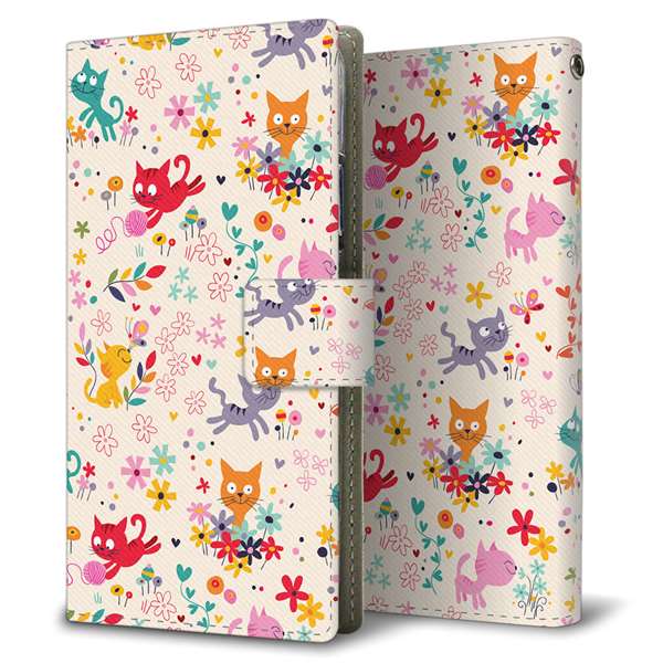 Galaxy S22 SCG13 au 高画質仕上げ プリント手帳型ケース(薄型スリム)マルチスタイル 耐衝撃