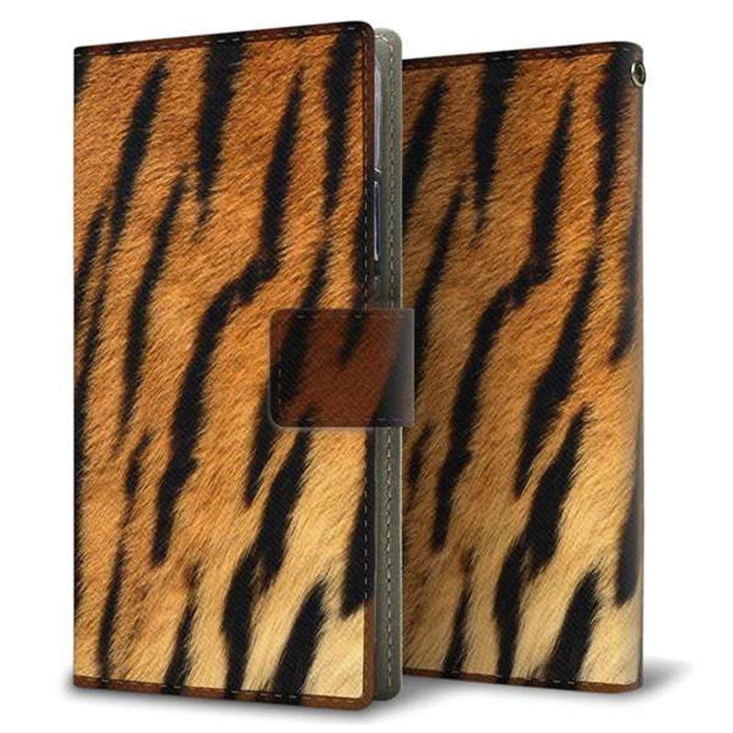 Xiaomi(シャオミ)Redmi Note 10 Pro 画質仕上げ プリント手帳型ケース(薄型スリム)【EK847 虎柄】